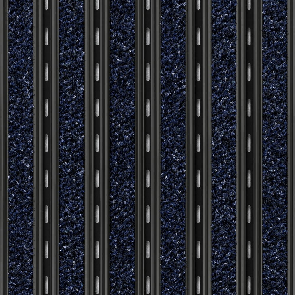 Blue Alba ECONYL® with Black Anodised Rails (Open Construction)